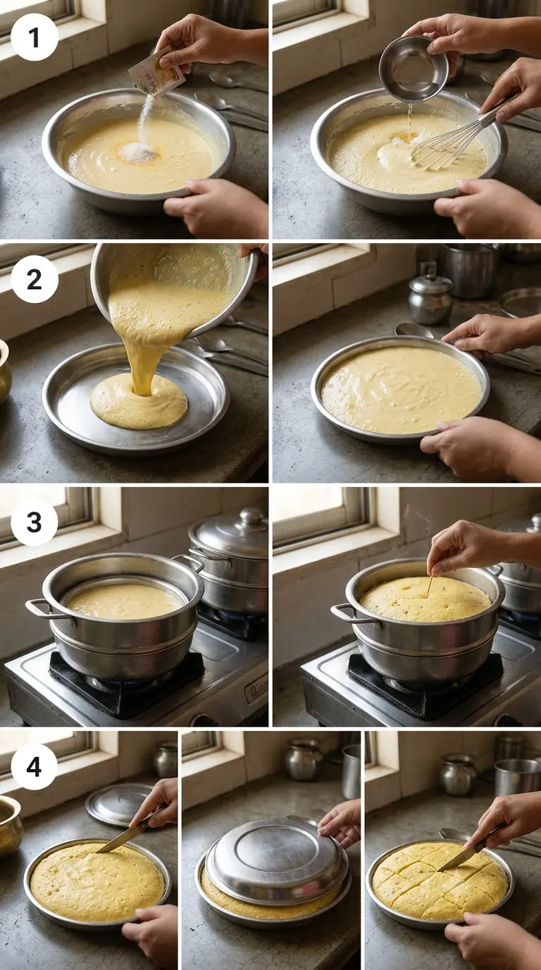dhokla-preparation-batter-boil-9x16
